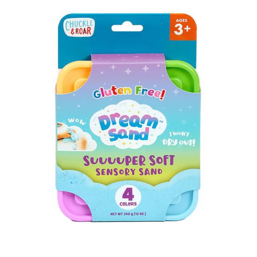 Chuckle & Roar Dream Sand Super Soft Sensory Sand Smooth Squishy 4 Colors